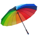 Testing rainbow umbrella